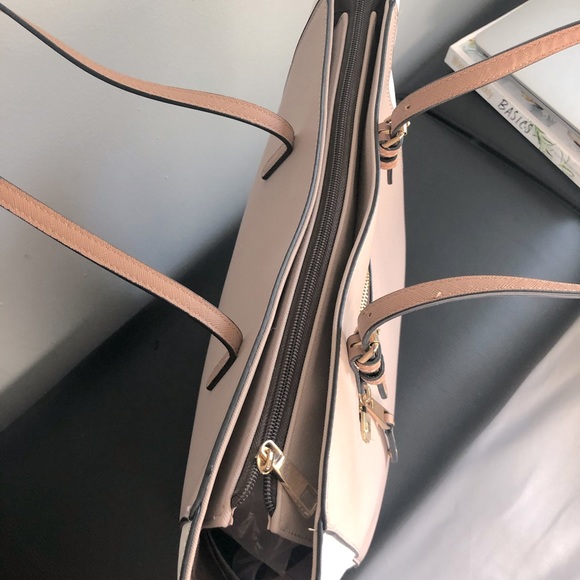 ALDO PINK SUADE ZIPPER TOTE BAG 🌟 - Picture 4 of 7